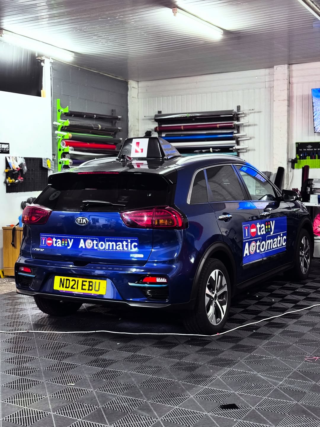 Driving School Kia Graphics - Custom Graphics